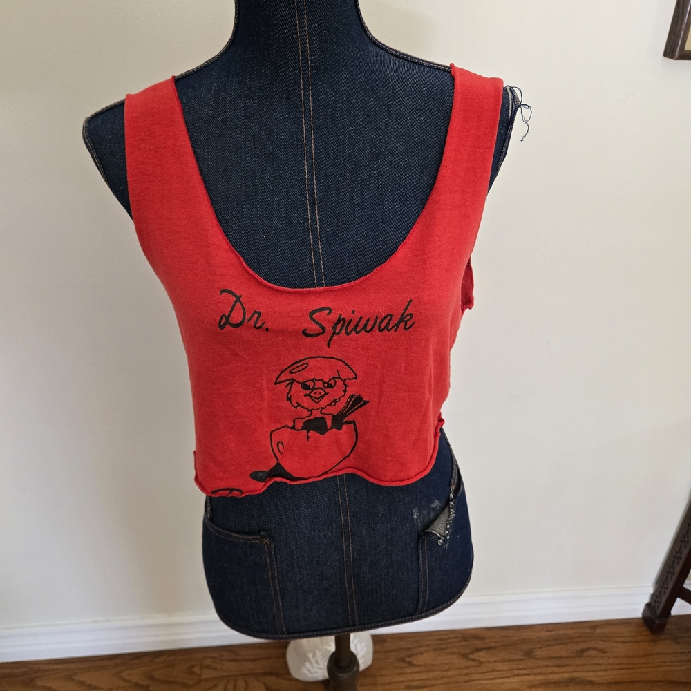 Source Unknown Red Crop Top